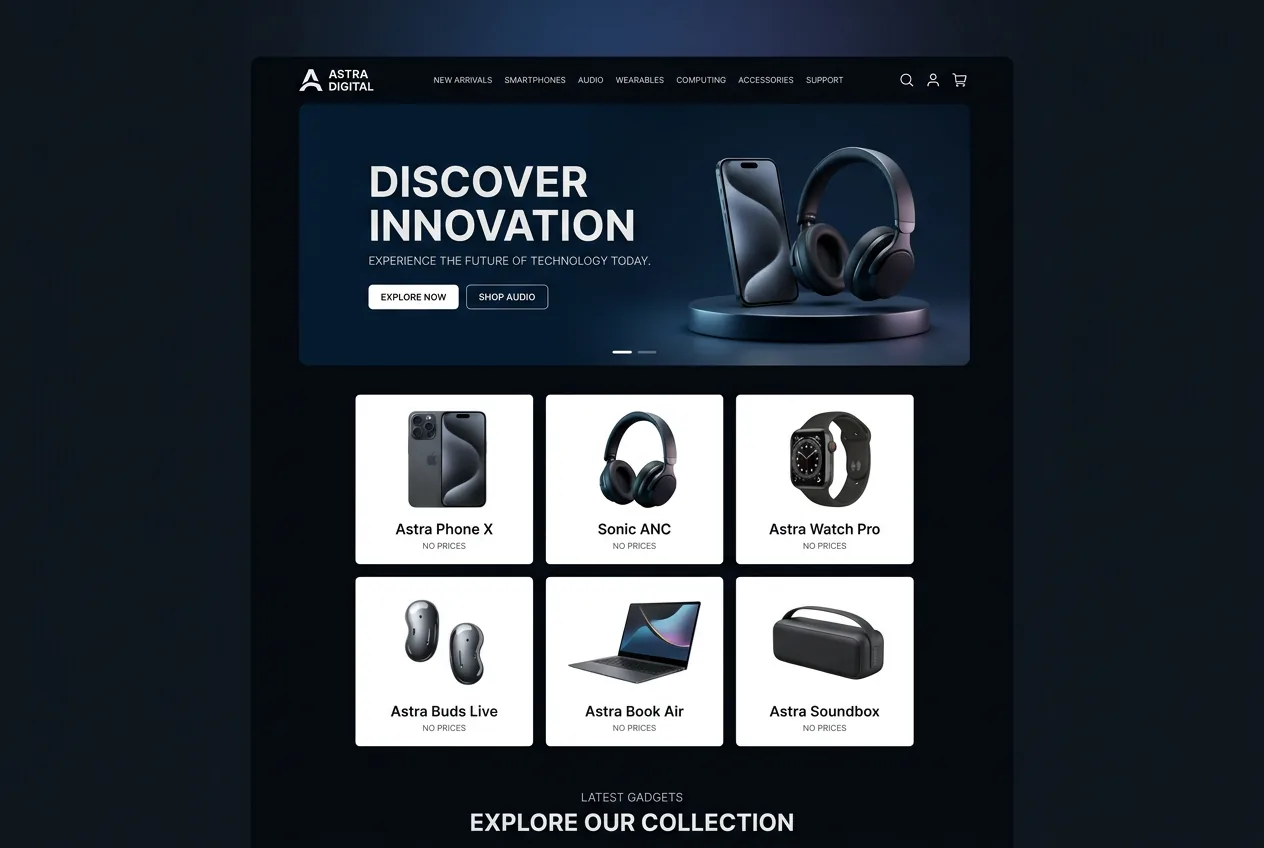 Site Katanga Tech — Électronique